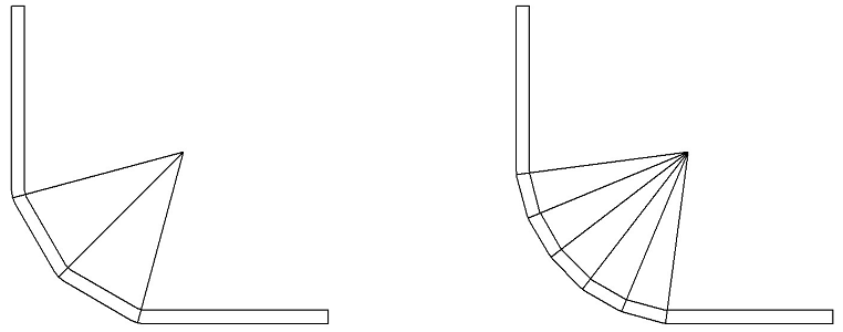 Large Radius Bending Sheet Metal Bend Step