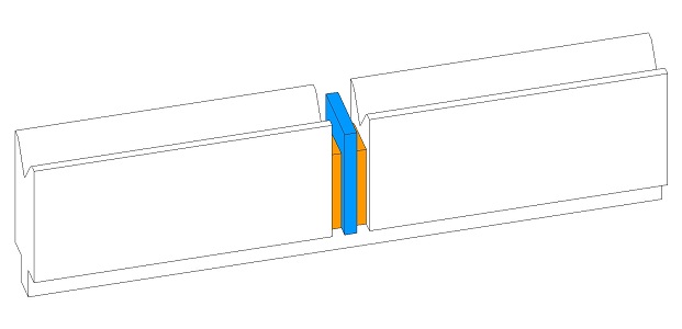 Sheet Metal Gusset Tooling Side View